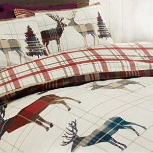 Traumhafte Bettwäsche aus Baumwolle - rot 135x200 von elinens
