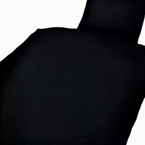 Schöne Bettwäsche aus Microfaser - schwarz 135x200 von Leonado Vicenti