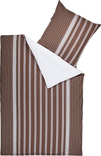 Kuschelige Bettwäsche aus Perkal - braun 135x200 von Brennet Kuschelige Bettwäsche aus Perkal - braun 135x200 von Brennet