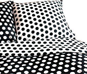 Traumhafte Bettwäsche aus Satin - schwarz weiß 155x220 von Carpe Sonno