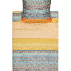 Kuschelige Bettwäsche aus Baumwolle - blau 135x200 von Bassetti