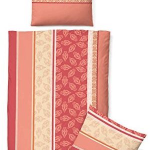 Traumhafte Bettwäsche aus Biber - rot 135x200 von Biberna
