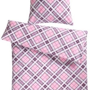 Kuschelige Bettwäsche aus Flanell - rosa 200x200 von Carpe Sonno