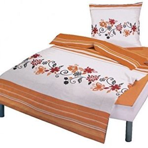 Schöne Bettwäsche aus Fleece - grau 155x220 von Di-Nesh24