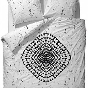 Traumhafte Bettwäsche aus Mako-Satin - schwarz 155x220 von ESPRIT
