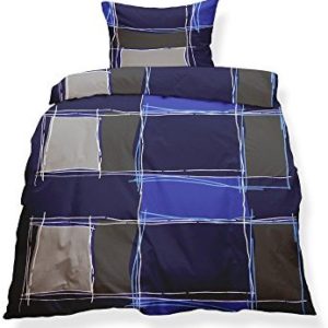 Traumhafte Bettwäsche aus Microfaser - braun 135x200 von CelinaTex