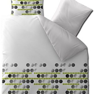 Schöne Bettwäsche aus Microfaser - grau 200x200 von CelinaTex