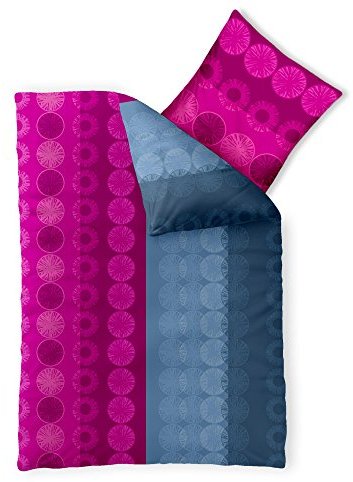 Hübsche Bettwäsche aus Microfaser - rosa 155x220 von CelinaTex Hübsche Bettwäsche aus Microfaser - rosa 155x220 von CelinaTex