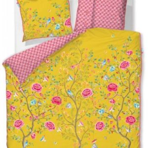 Hübsche Bettwäsche aus Perkal - gelb 155x220 von PiP Studio