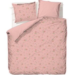 Hübsche Bettwäsche aus Perkal - rosa 155x220 von PiP Studio