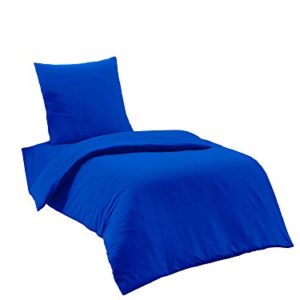 Traumhafte Bettwäsche aus Renforcé - blau 155x220 von Elit Home Collection