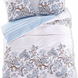 Traumhafte Bettwäsche aus Renforcé - blau 200x200 von DecoKing