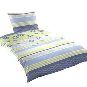 Traumhafte Bettwäsche aus Renforcé - blau 200x200 von Primera