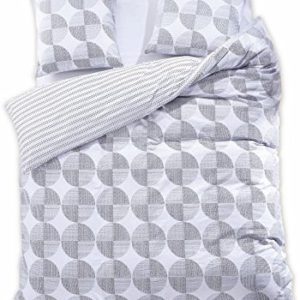 Kuschelige Bettwäsche aus Renforcé - grau 200x200 von DecoKing