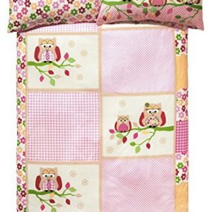 Schöne Bettwäsche aus Renforcé - rosa 100x135 von Kinderbutt