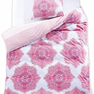 Hübsche Bettwäsche aus Renforcé - rosa 155x220 von DecoKing