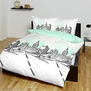 Traumhafte Bettwäsche aus Renforcé - weiß 135x200 von