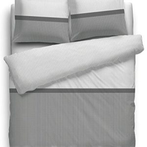 Hübsche Bettwäsche aus Renforcé - weiß 135x200 von HNL Living BV