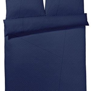 Traumhafte Bettwäsche aus Satin - blau 140x200 von Joop