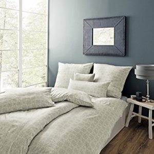 Traumhafte Bettwäsche aus Satin - grau 135x200 von Estella
