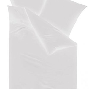 Kuschelige Bettwäsche aus Seersucker - weiß 135x200 von Kaeppel