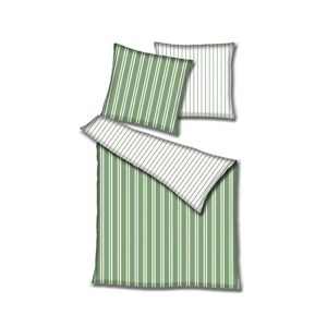 Hübsche Bettwäsche aus Renforcé - grün 135x200 von Hahn Textilien