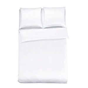 Traumhafte Bettwäsche aus Seide - weiß 135x200 von LILYSILK