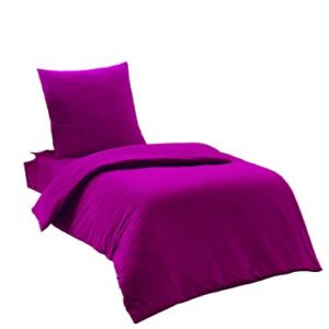 Schöne Bettwäsche aus Renforcé - rosa 135x200 von Elit Home Collection