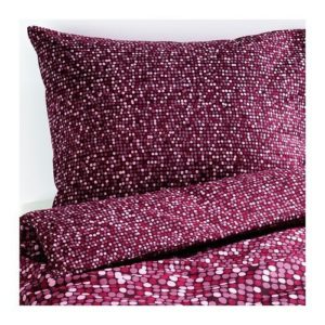 Traumhafte Bettwäsche aus Baumwolle - rosa 155x220 von Ikea