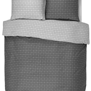 Kuschelige Bettwäsche aus Baumwollsatin - 135x200 von ESPRIT