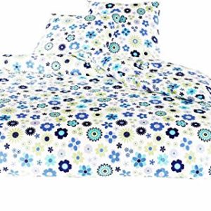 Traumhafte Bettwäsche aus Renforcé - blau 200x200 von Mistral
