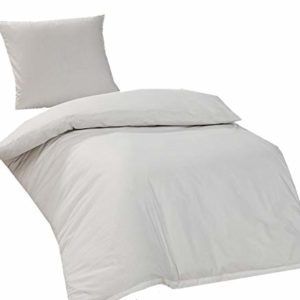 Traumhafte Bettwäsche aus Renforcé - weiß 135x200 von daspasstgut