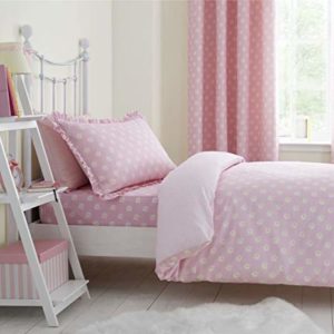 Traumhafte Bettwäsche aus Baumwolle - rosa 135x200 von Duvet Cover Set