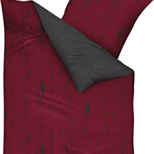 Schöne Bettwäsche aus Biber - rot 200x200 von Kaeppel