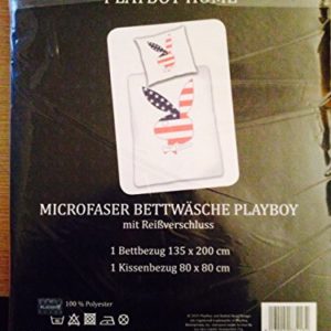 Schöne Bettwäsche aus Microfaser - 135x200 von Playboy