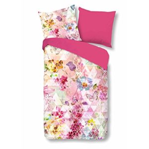 Traumhafte Bettwäsche aus Renforcé - rosa 135x200 von Good Morning!