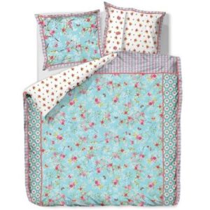 Hübsche Bettwäsche aus Baumwolle - blau 135x200 von PiP Studio