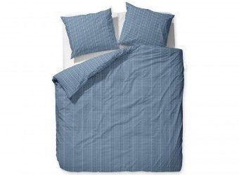 Schöne Bettwäsche aus Perkal - blau 135x200 von MarcOPolo