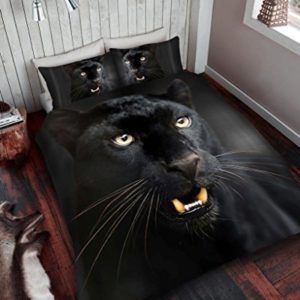 Schöne Bettwäsche aus Polyester - schwarz 200x200 von Nightzone