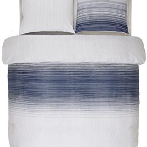 Schöne Bettwäsche aus Satin - blau 200x200 von Marc O'Polo HOME