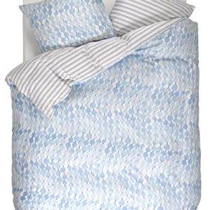 Hübsche Bettwäsche - blau 155x220 von ESPRIT