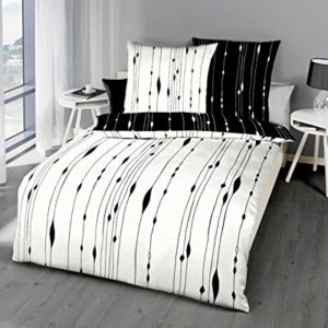 Traumhafte Bettwäsche aus Satin - schwarz 200x200 von Kaeppel