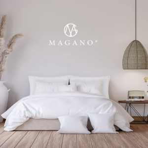 Magano® Premium Bettwäsche 135x200 Beige | Weich & Bügelfrei | Hypoallergen & Atmungsaktiv | Deckenbezug 135x200 cm + Kissenbezug 80x80 cm 